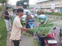 Merawat Toleransi Umat Islam di Labuan Bajo Bagikan Ribuan Daun Palma