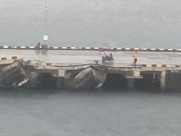 Kapal Dharma Rucita Bawa 254 Penumpang Tabrak Dermaga Wae Kelambu