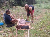 Tak Peduli Larangan, Wisatawan Jakarta Jatuh di Air Terjun Cunca Jami