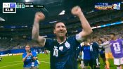 Messi Pimpin Argentina ke Final, The Three Lions Tersungkur 2-1  di Atlanta